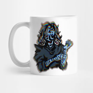 Ask Again Later. Glitchcore Cloud Blue Mug